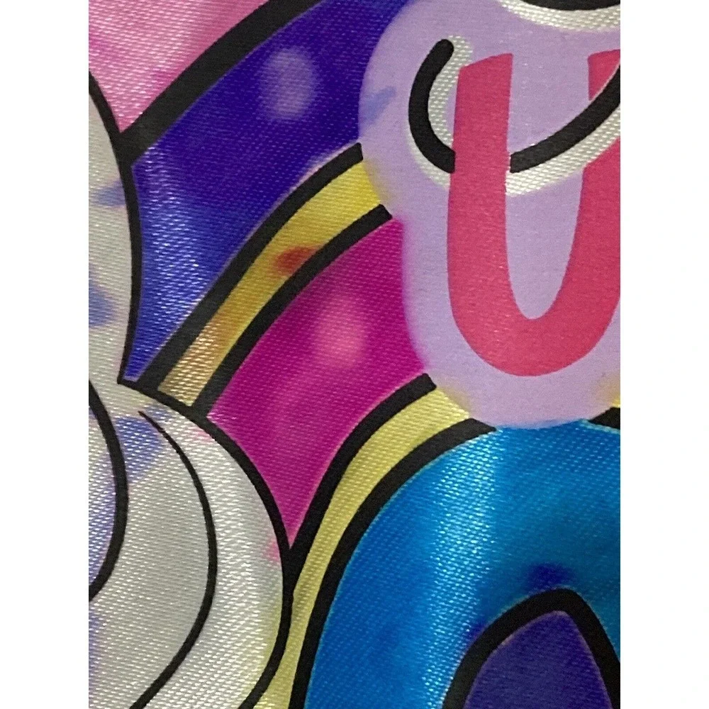 My Little Pony Tote‎ Purse Bag MLP Pink Purple Blue Sequins Glitter Sparkle